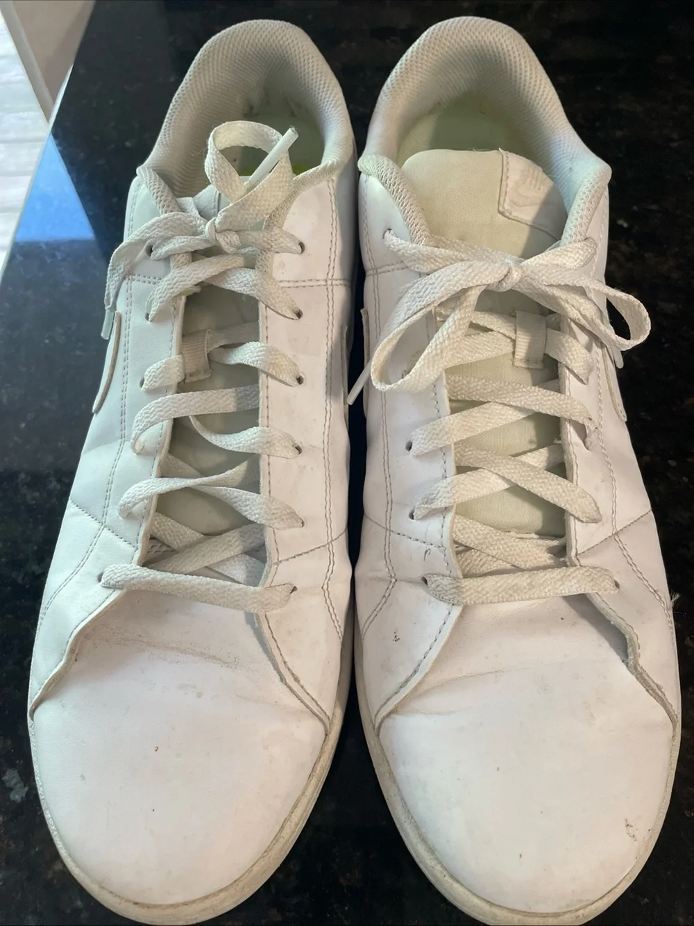 Nike Court Royale Triple White Men’s Size 13 Good Condition No Box